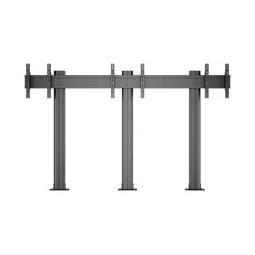Multibrackets M Public Video Wall Stand 3-Screens st&auml;ll - f&ouml;r 3 LCD-bildsk&auml;rmar - svart
