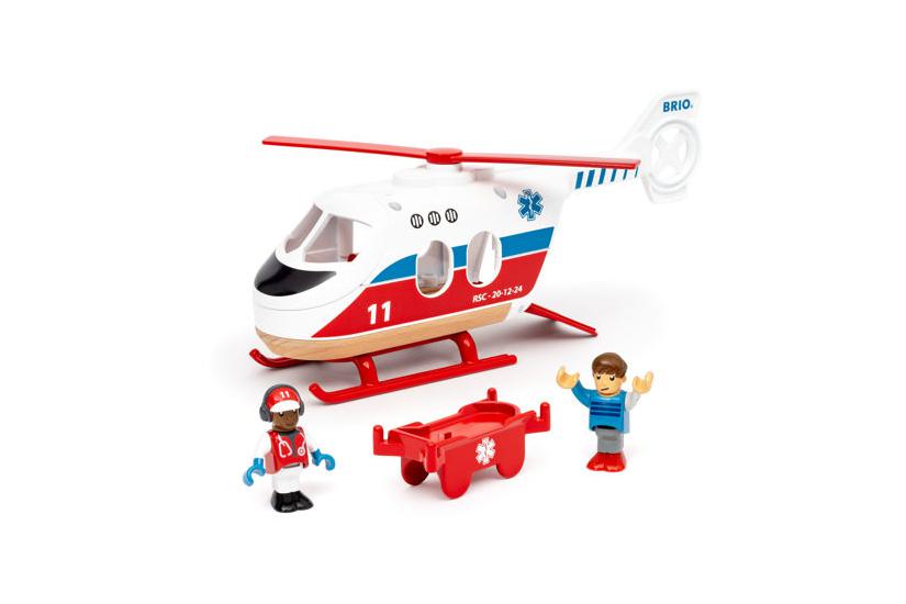 BRIO World Rescue Helicopter Toy Vehicle