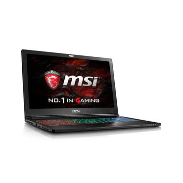 MSI GS63VR 6RF 022NE Stealth Pro - 16GB Core i7 15.6´´ GF-GTX1060 6GB Børstet metal sort