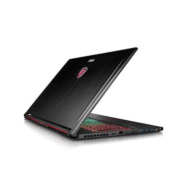MSI GS63VR 6RF 022NE Stealth Pro - 16GB Core i7 15.6´´ GF-GTX1060 6GB Børstet metal sort