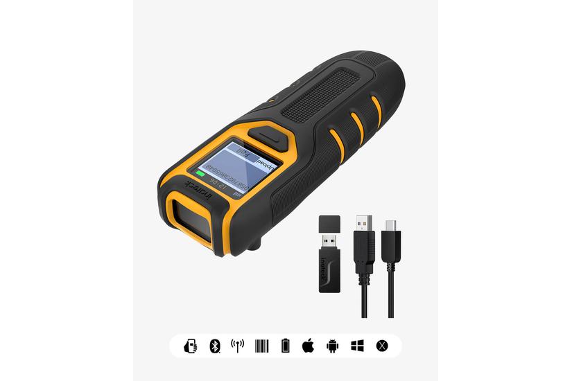 Inateck Scanner - 2500 CCD - 5 V - 13.48 mm - 0-50°C - 105 g - Svart