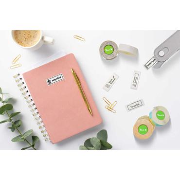 Peach Label Roll PE102 transparent