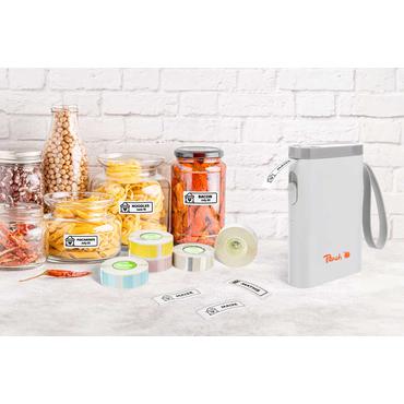 Peach Label Roll PE102 transparent