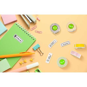 Peach Label Roll PE102 transparent