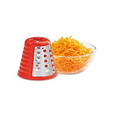 Moulinex DJ756G Elektriske rivejern og spiralizer Elektrisk rivejern Rød, Hvid