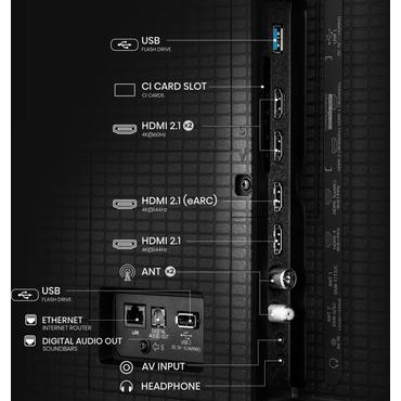 Hisense 75U7Q 189cm 75" UHD Mini LED Smart TV Fernseher