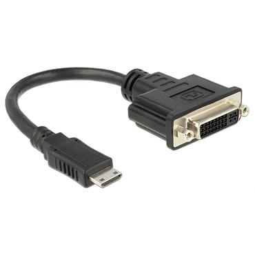 Delock videokort - HDMI / DVI - 20 cm
