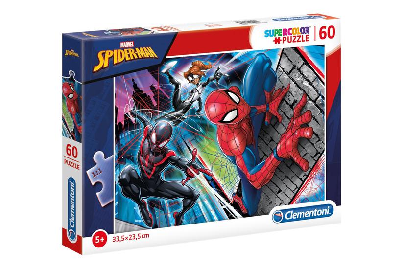 Clementoni Supercolor Marvel Spider-man Puslespil 60 Stykker 5 7 år