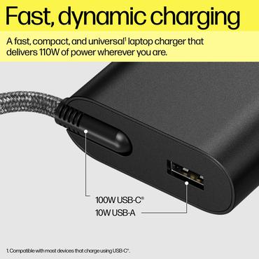 HP 110W Laptop Charger - strømforsyningsadapter - USB-C - 110 Watt
