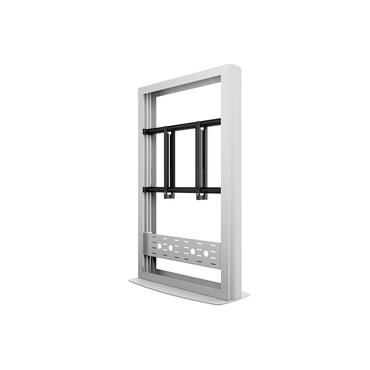 Multibrackets M Pro Series h&ouml;lje - f&ouml;r platt panel - totem Anpassad, B2B, Golvbasis - vit