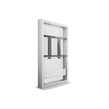 Multibrackets M Pro Series h&ouml;lje - f&ouml;r platt panel - totem Anpassad, B2B, Golvbasis - vit