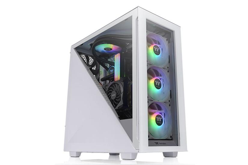 Thermaltake Divider 300 TG Snow - Tempered Glass Snow Edition - tower - ATX