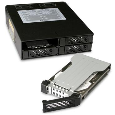 Cremax ICY Dock ToughArmor MB994SP-4SB-1 - hus til lagringsenhed - SATA 6Gb/s - SATA 6Gb/s