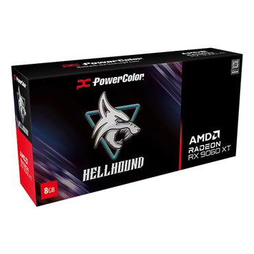 RX 9060 XT 8GB Popwercolor Radeon Hellhound OC 3 Fan