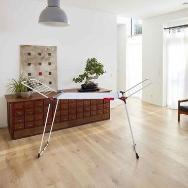 Vileda Infinity Flex Fritst&aring;ende stativ Hvid