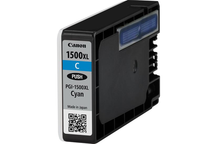 Canon PGI-1500XL C - L&aring;ng livsl&auml;ngd - cyan - original - bl&auml;cktank