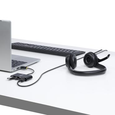 StarTech.com 4-Port USB 2.0 Hub, USB Bus Powered, Small Travel Mini USB Hub, USB 2.0 Splitter, Multi-Port Portable USB Hub, 480Mbps, Overcurrent Protection (OCP) - hub - 4 porte