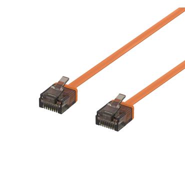 DELTACO patch-kabel - 1 m - orange