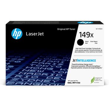 HP 149X - h&ouml;g kapacitet - svart - original - LaserJet - tonerkassett (W1490X)