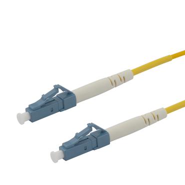Deltaco OS2 Fiber cable, LC - LC, simplex, UPC/UPC, 1,5m