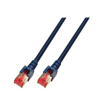 EFB Elektronik RJ-45 3m netv&aelig;rkskabel Sort Cat6