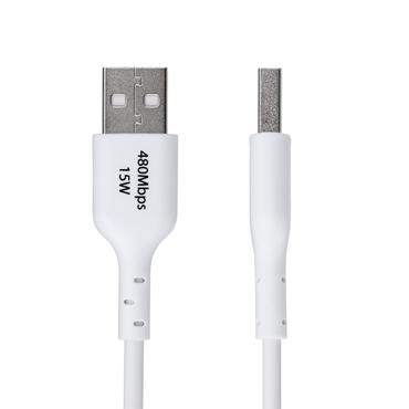 StarTech.com 3ft (1m) White USB-A to USB-C Charging Cable/Cord, M/M - USB typ C-kabel - USB till 24 pin USB-C - 1 m