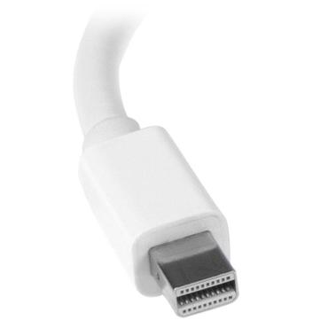 StarTech.com A/V-reseadapter: 2-i-1 Mini DisplayPort till HDMI eller VGA-konverterare - videokonverterare - vit