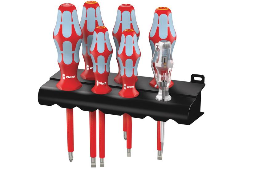 Wera 3160 i/7 S&aelig;t Lige skruetr&aelig;kker