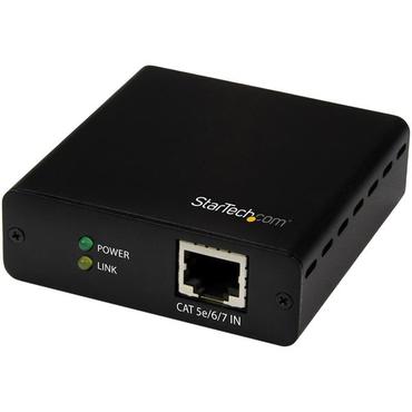StarTech.com 3 Way HDMI Splitter - HDBaseT Extender Kit w/ 3 Receivers - 1x3 HDMI over CAT5e / CAT6 Splitter - 3 Port HDBaseT HDMI Extender - Up to 4K (ST124HDBT) - f&ouml;rl&auml;ngd r&auml;ckvidd f&ouml;r audio/video