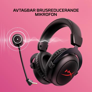 HyperX Cloud II - headset - USB, 3,5 mm jackstik