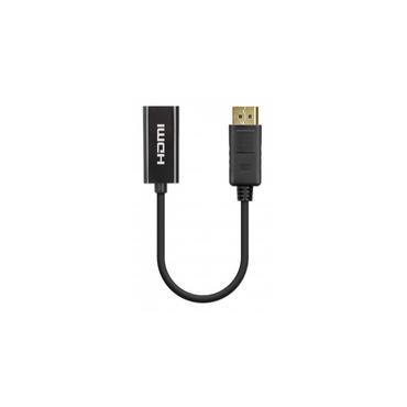 Manhattan 153713 kabel k&oslash;nsskifter DisplayPort HDMI Sort