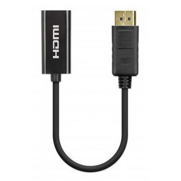 Manhattan 153713 kabel k&oslash;nsskifter DisplayPort HDMI Sort