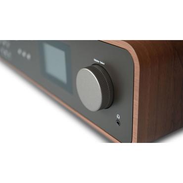 Pure Classic Stereo Coffee Black/Walnut EU/UK