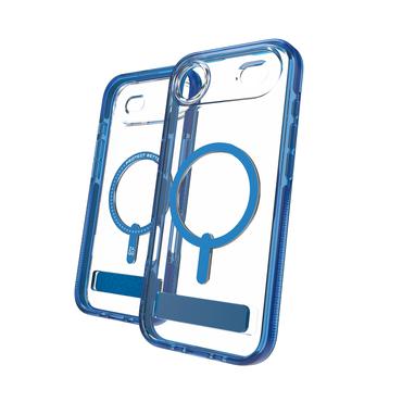 ZAGG Santa Cruz Snap Kickstand mobiltelefon etui 16,5 cm (6.5") Cover Bl&aring;, Transparent