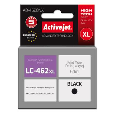 Activejet AB-462BNX Ink for Brother printer  Replacement Brother LC-462XLBK; Supreme; 64 ml; black.