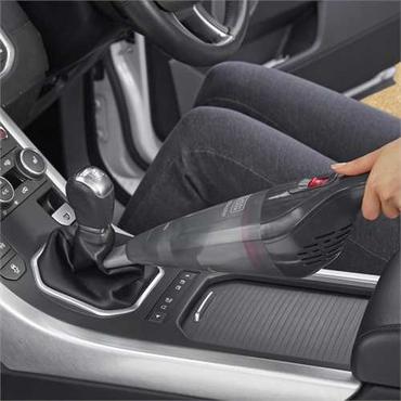 Black & Decker NVB12AVA-XJ h&aring;ndholdt st&oslash;vsuger Gr&aring;, R&oslash;d Posel&oslash;s