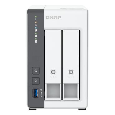 QNAP TS-216G 8TB Seagate IronWolf NAS-Bundle NAS inkl. 2x 4TB Seagate IronWolf 3.5 Zoll SATA Festplatte