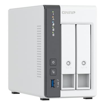 QNAP TS-216G 8TB Seagate IronWolf NAS-Bundle NAS inkl. 2x 4TB Seagate IronWolf 3.5 Zoll SATA Festplatte