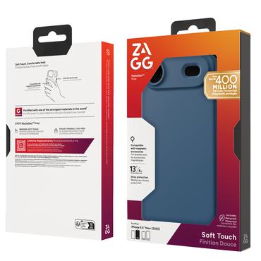ZAGG Manhattan Snap mobiltelefon etui 16,5 cm (6.5") Cover Bl&aring;