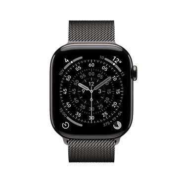 Apple Watch Series 11 OLED 46 mm Digital 416 x 496 pixel Berøringsskærm 5G Titanium Wi-Fi GPS (satellit)