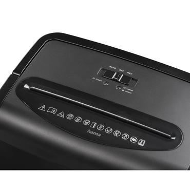 Hama Prime M80 papirmakulator Mikromakulering 68 dB 22 cm Sort