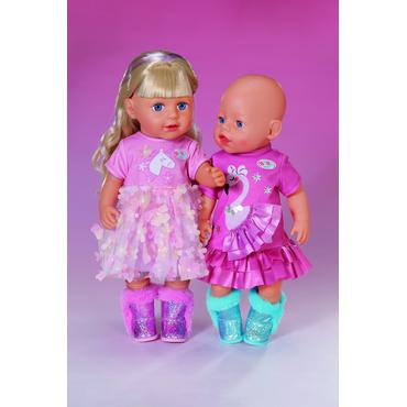 BABY born Glitter Boots 2 ass. 43cm Dukkesko