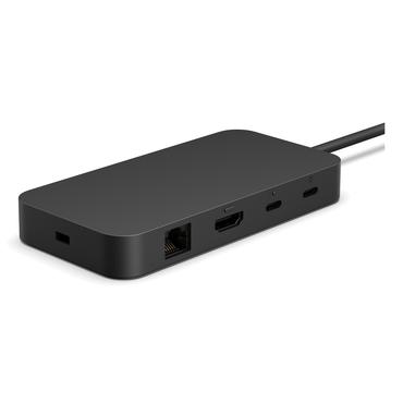 Microsoft Surface USB4 Dock Ledningsf&oslash;rt Sort