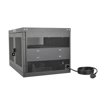 Eaton Tripp Lite Series 16-Device USB Charging Station Cabinet with Sync for iPad and Android Tablets, Wall-Mount and Cart Options, 230V, BS1363 to C13 Plug, Black - multi-enhedsoplader