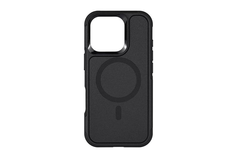 Essentials iPhone 16 Pro rugged case, magnet, black