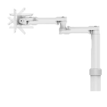 Compulocks Universal Invisible Mount Medical Rolling Cart Extended stativ - for bærbar PC / tablet - hvid