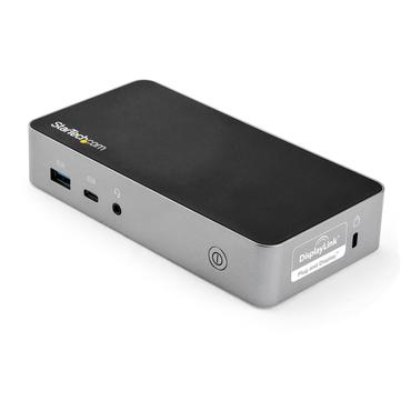 StarTech.com USB-C Dock, Dual Monitor 1080p HDMI Laptop Docking Station, 60W Power Delivery, 1x USB-C, 3x USB-A, Ethernet, Dual HDMI Video Display USB 3.1 Gen 1 Type-C Dock, Mac & Windows - 60W PD With Charging (DK30CHHPDEU) - dockingstation - USB-C 3.1 - 2 x HDMI - 1GbE
