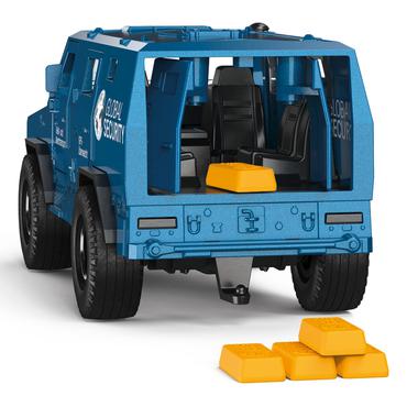 Siku Money transporter Kraftfuld transportmodel Formonterede 1:50