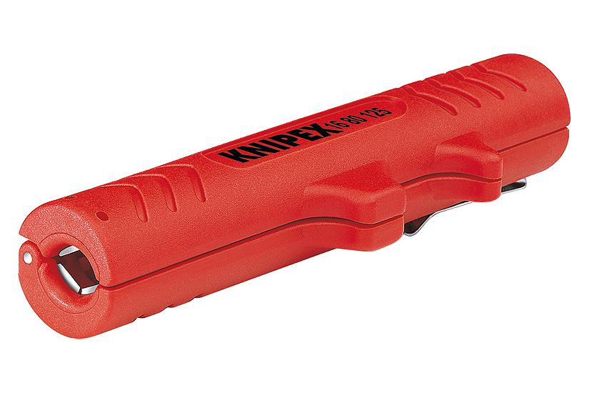 Knipex 16 80 125 SB kabelstripper R&oslash;d