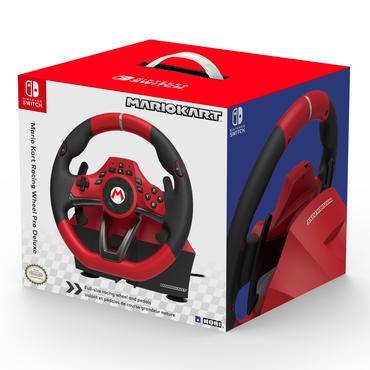 HORI Mario Kart Racing Wheel Pro Deluxe - rat og pedalsæt - kablet
